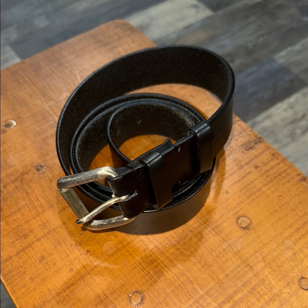 Levi's Black Men’s Leather Belt